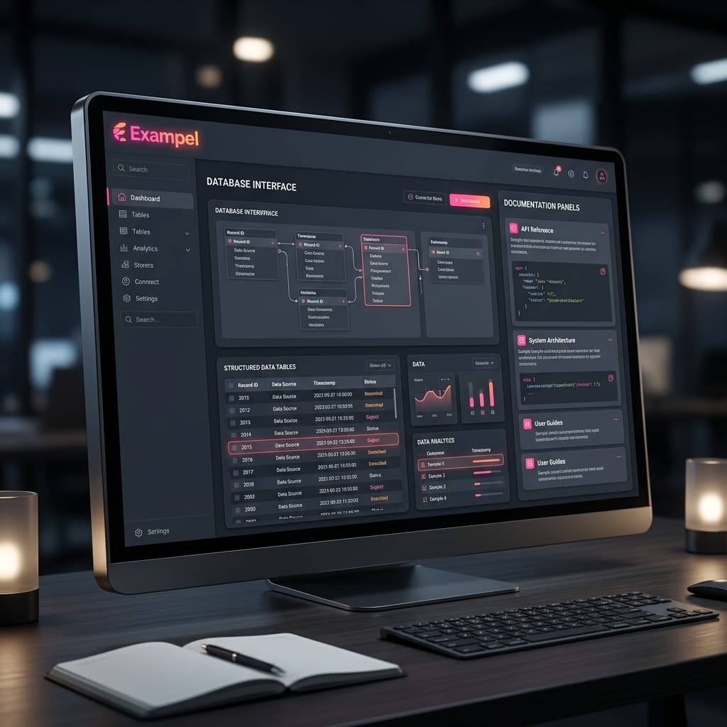 Exampel mockup